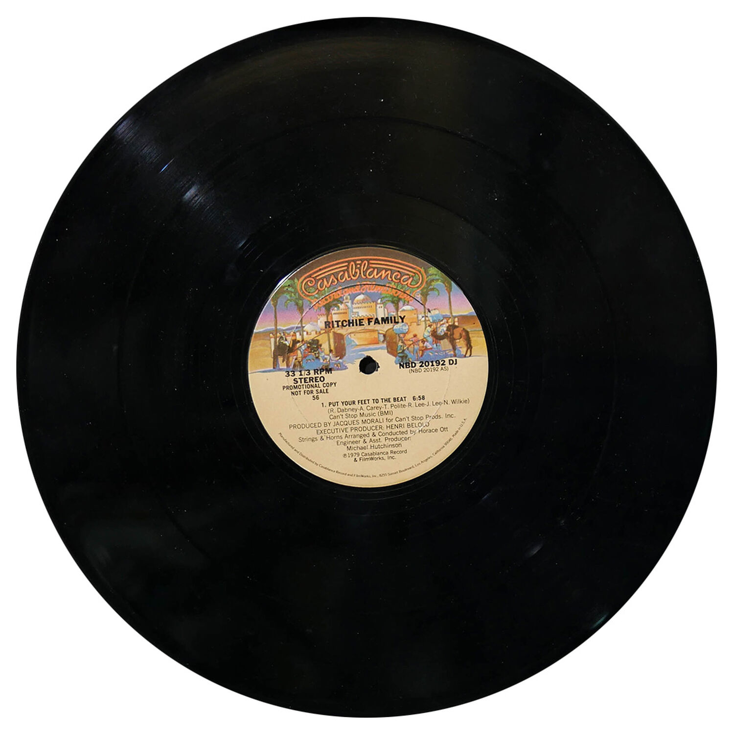 The Ritchie Family - Put Your Feet To The Beat | 12" Maxi Single Usado image number 2.0