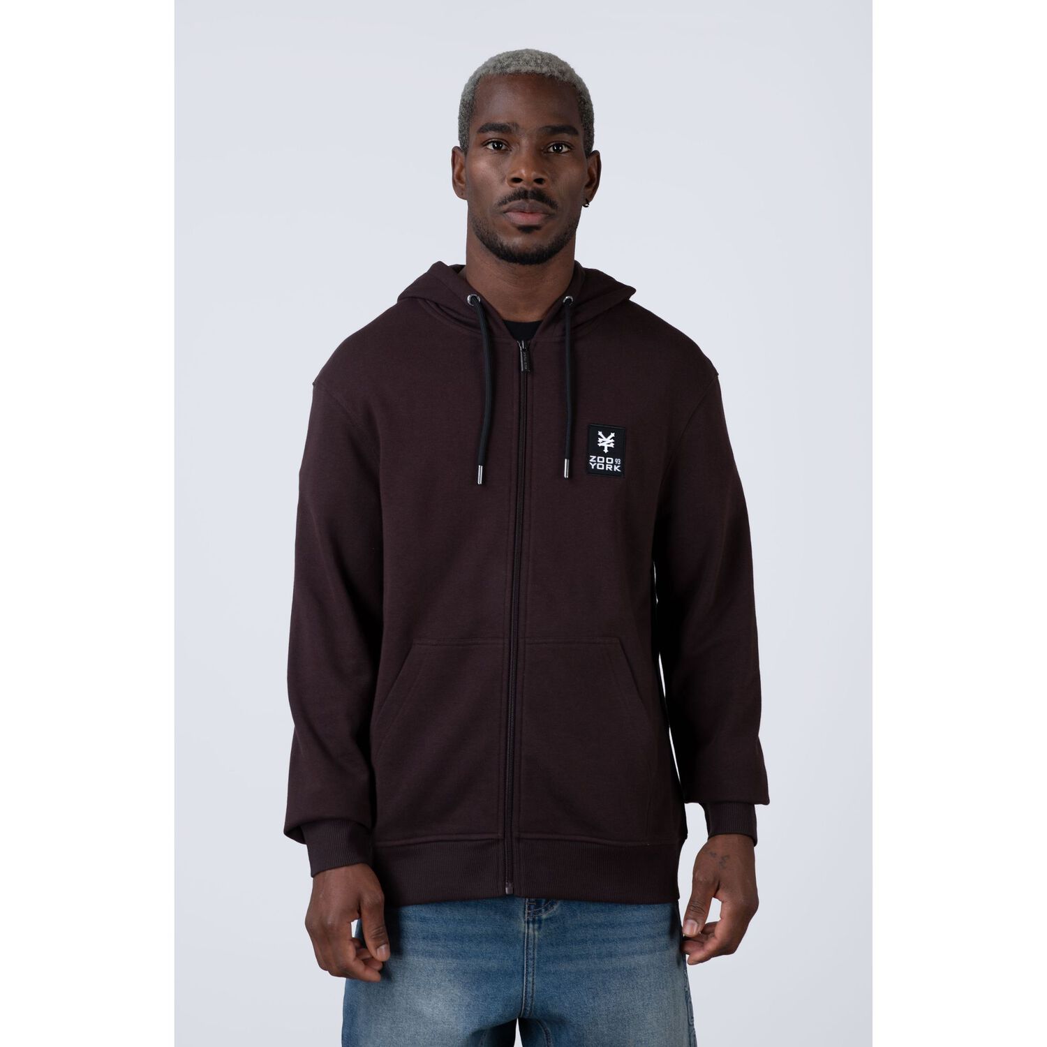 Poler&oacute;n Zip Hombre Minimal Zoo York image number 0.0