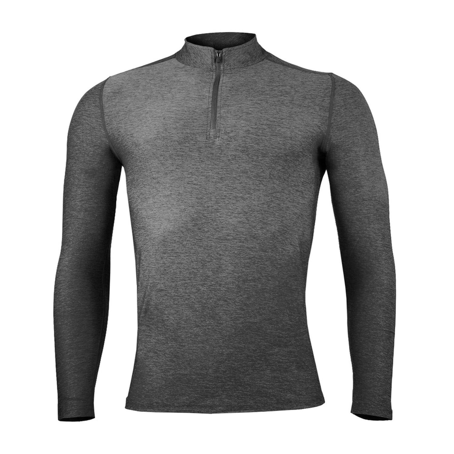 Polera Dry Fit Manga Larga Con Cierre Pale Hombre image number 0.0