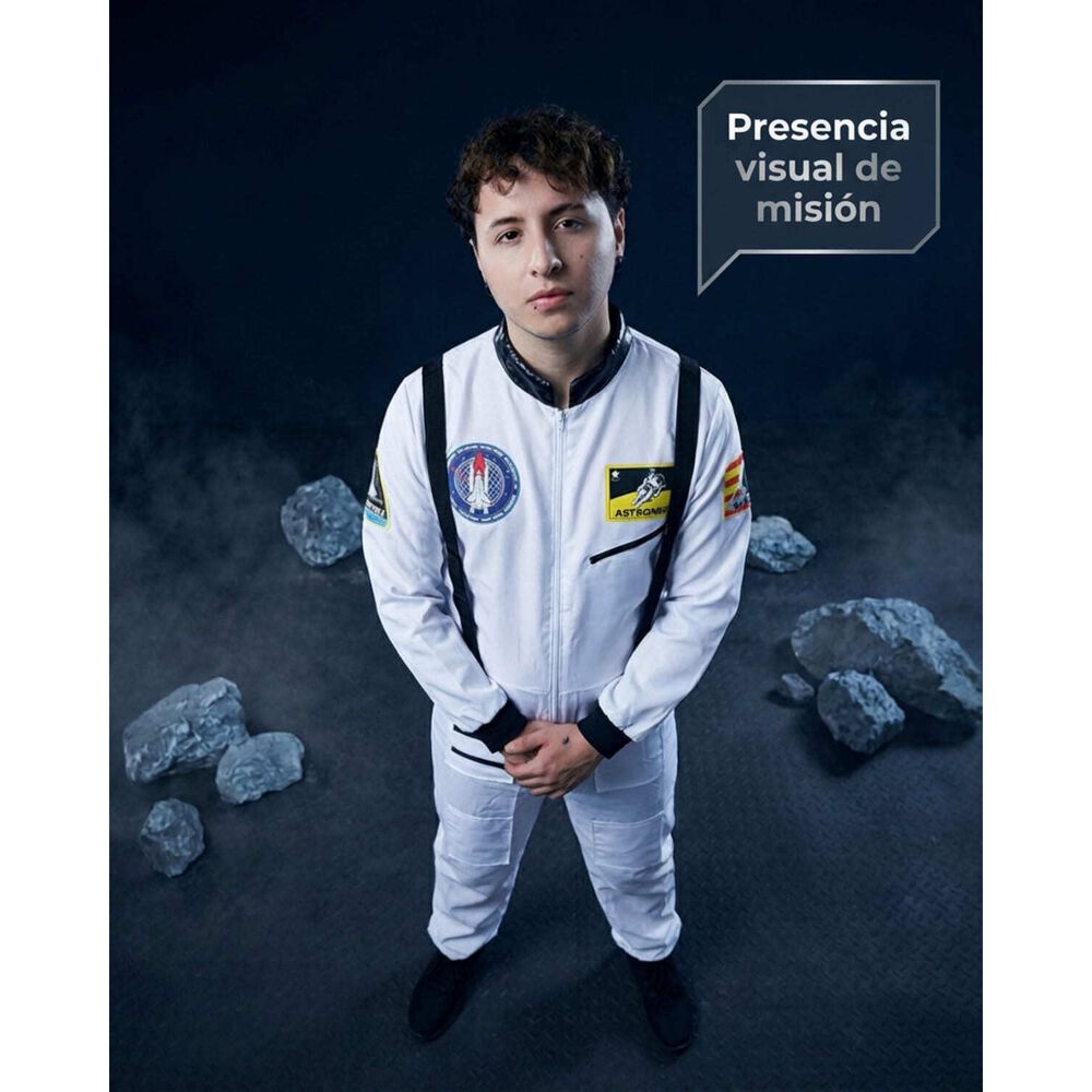 Disfraz Astronauta Cosplay Juego Rol Traje Espacial Ni&ntilde;os image number 26.0