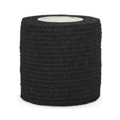 Venda Koban 7cm X 250cm Negra Ideal Para Primeros Auxilios