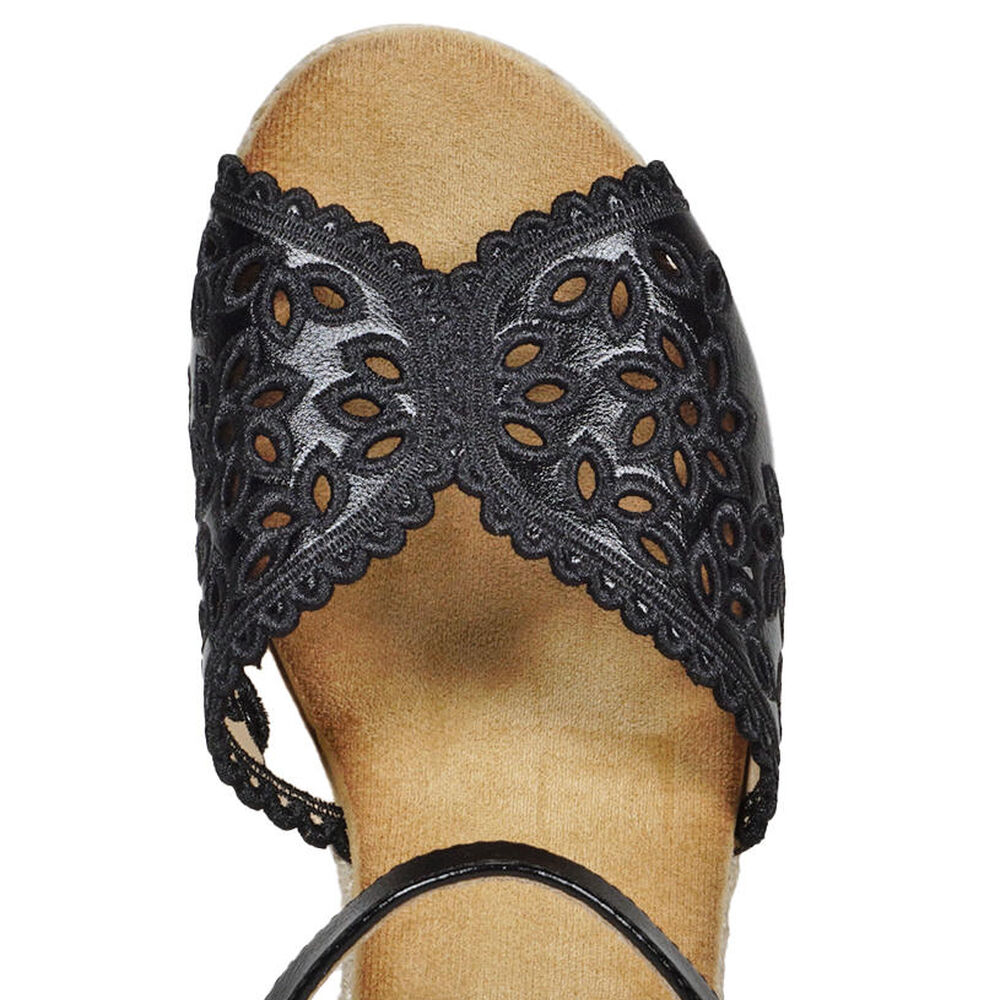 Sandalia Adhara Negro image number 5.0