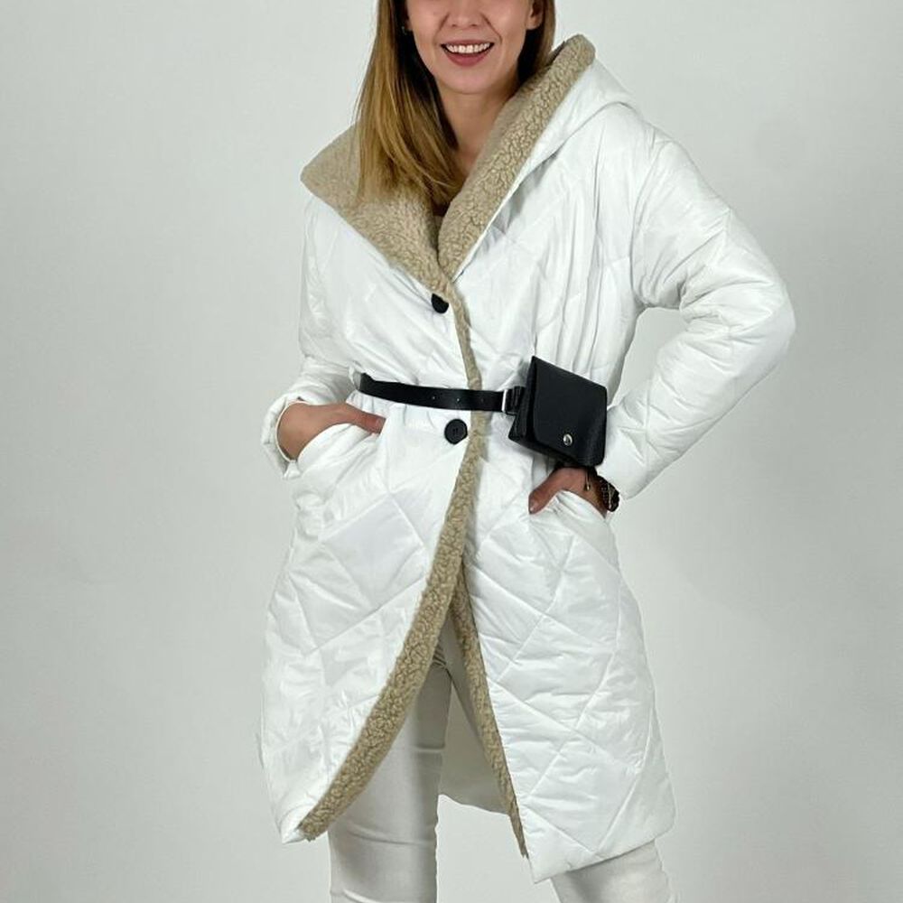 Parka Italiana Con Cinturón image number 0.0