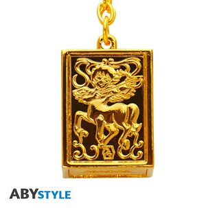 Llavero Pandora Sagitario Dorado Caballeros Del Zodiaco