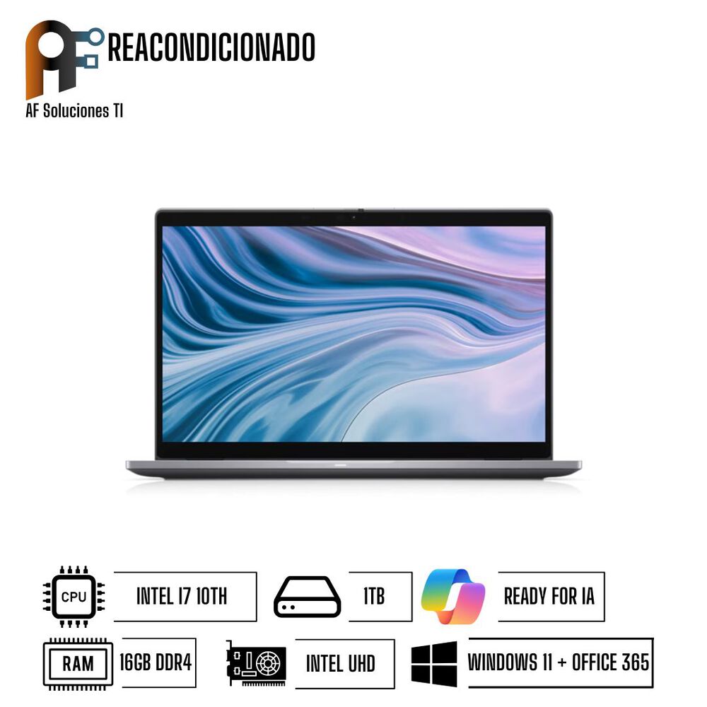 Notebook Dell 7310 Tactil 2 En 1 Power Windows 11 - Office365 Reacondicionado image number 1.0