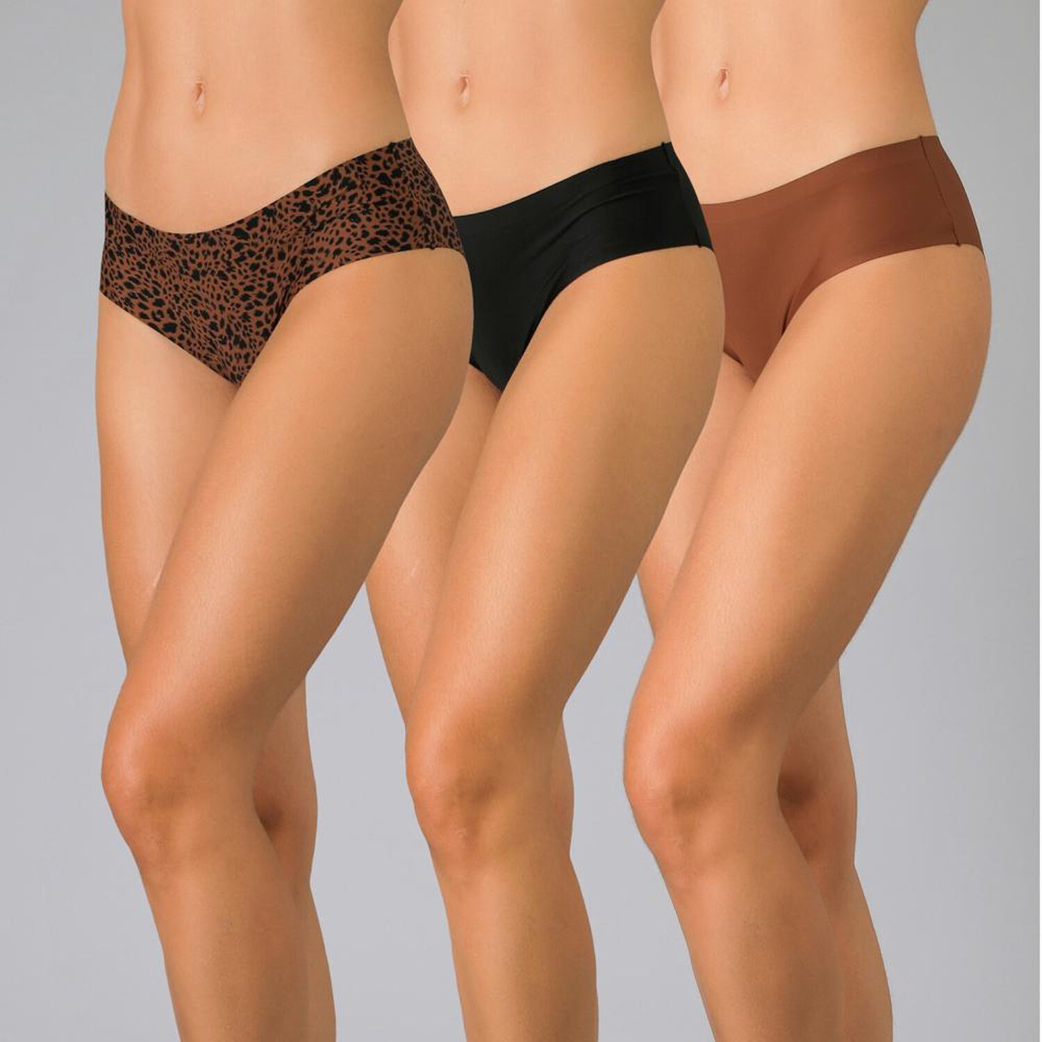 Pack 3x Pantaleta Micro Print Bonded Flores image number 0.0