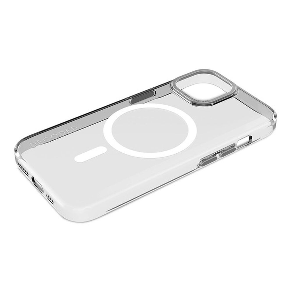 Funda De Plástico Reciclado Con Magsafe Para Iphone 15 Plus Decoded Transparente image number 4.0