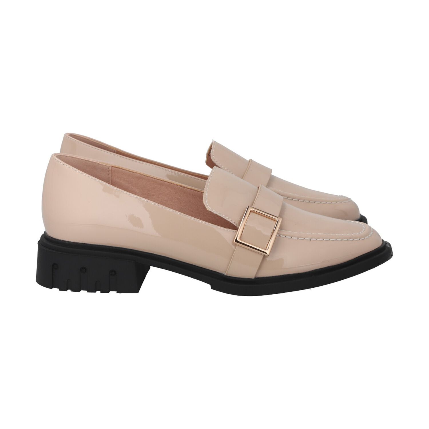 Mocasin Mujer Beige Comfy Police image number 2.0