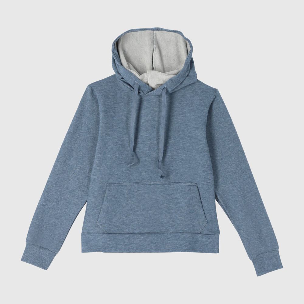 Poler&oacute;n Azul Liso Algod&oacute;n Peruano image number 0.0