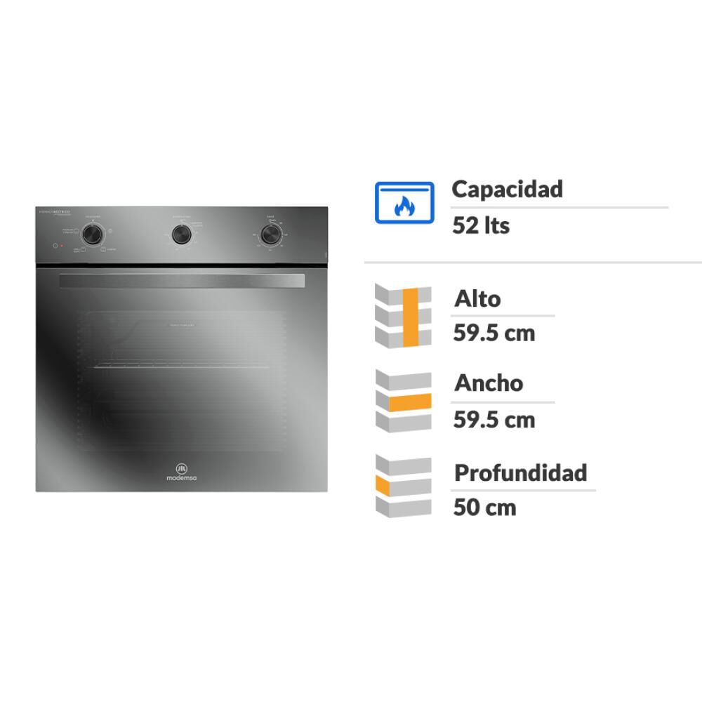 Horno Empotrado Mademsa Om6tx / 52 Litros image number 1.0