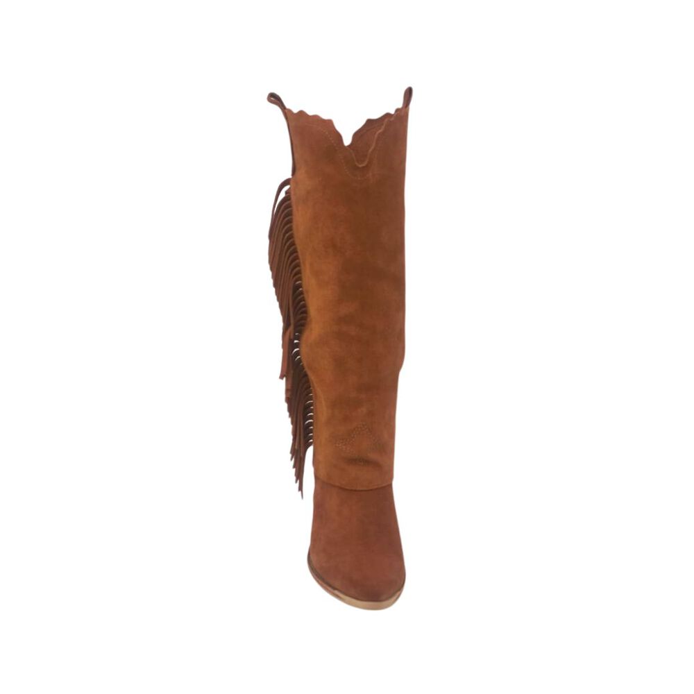 Bota Allyson Camel Pao Pecados image number 4.0