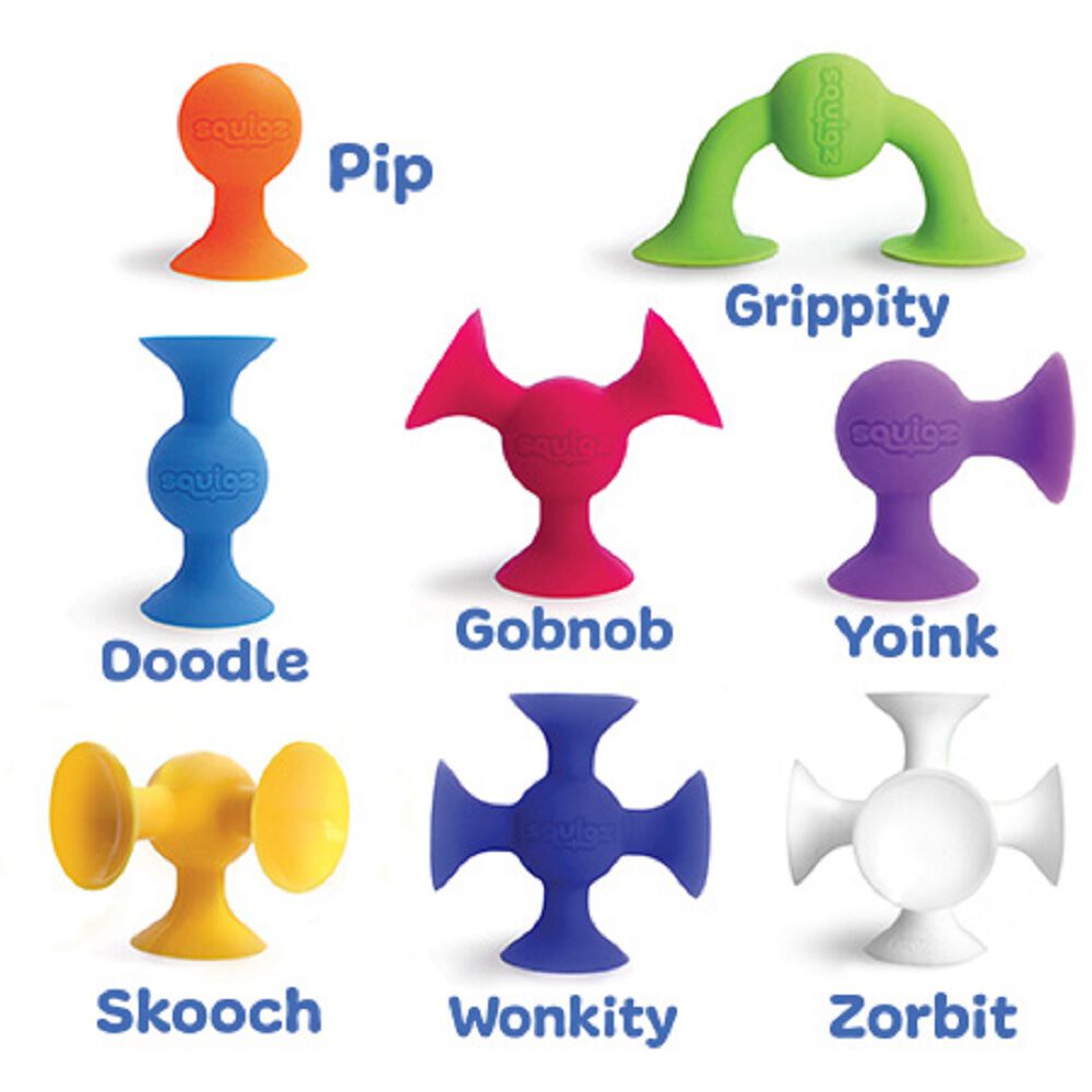 Squigz Starter Set, Juego De Creatividad Fatbrain Toys image number 6.0