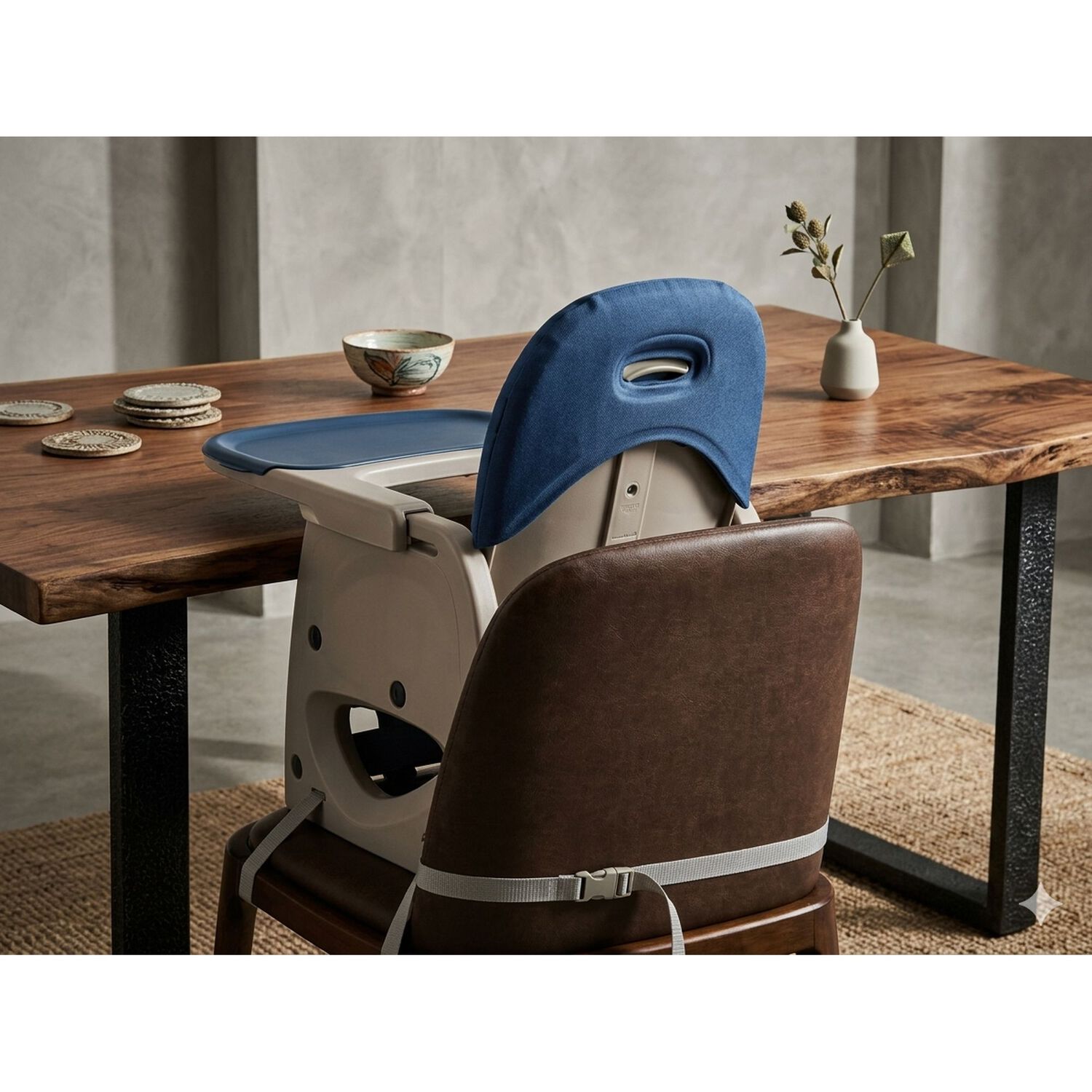 Silla De Comer Escritorio Foodzy 4-in-1 Amarillo image number 9.0