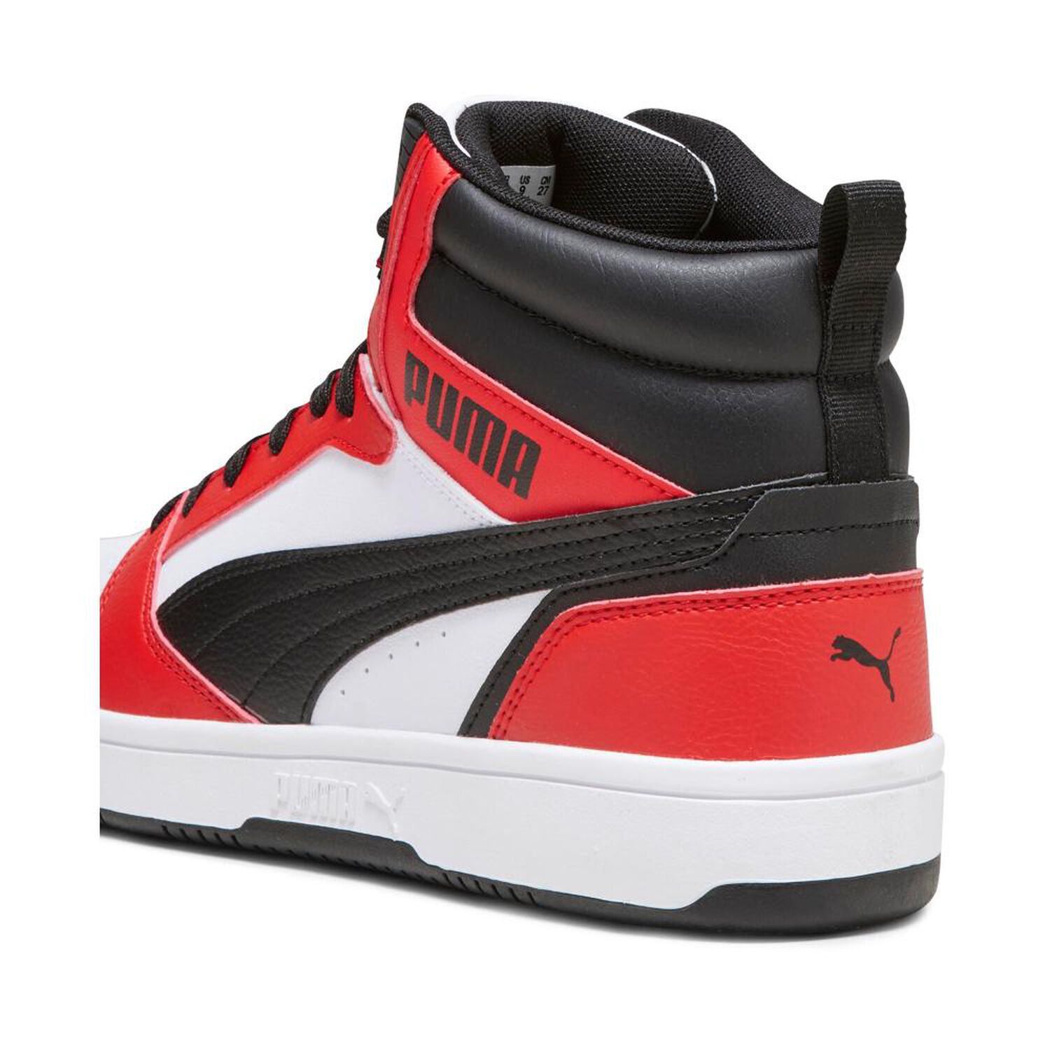 Zapatilla Urbana Hombre Puma Rebound V6 Rojo/blanco image number 4.0