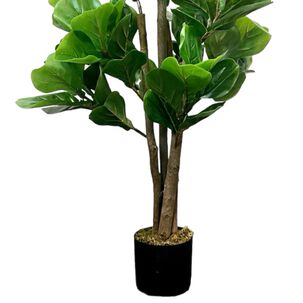 Planta Artificial Ficus Premium Lyrata 120 Cm. / 134 Hojas
