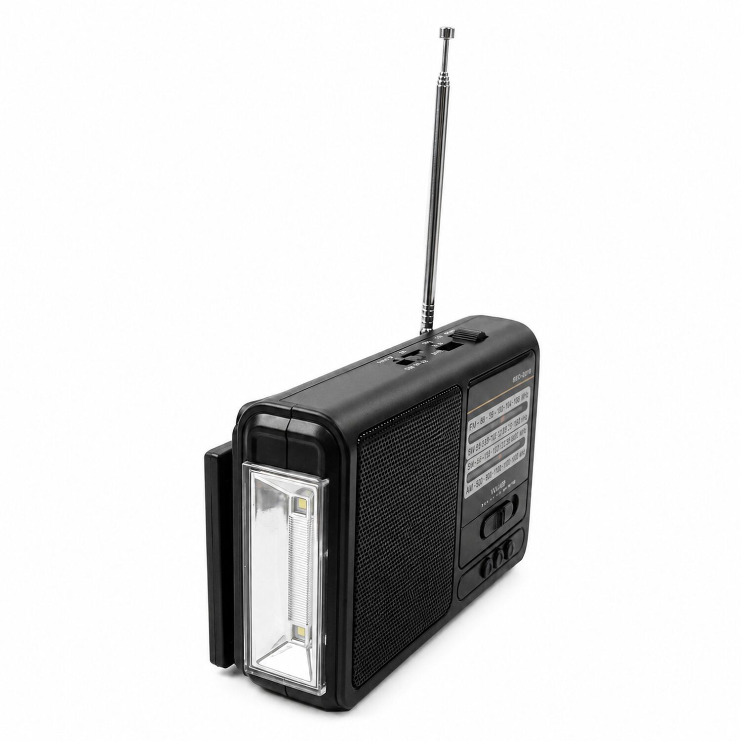 Radio Solar Recargable Multibanda Am/fm/ Sw/mp3/sd/ Linterna image number 2.0