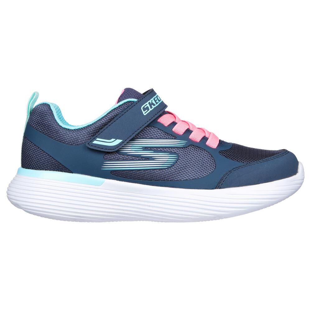 Zapatilla Infantil Niña Skechers Go Run 400 V2 Azul image number 1.0