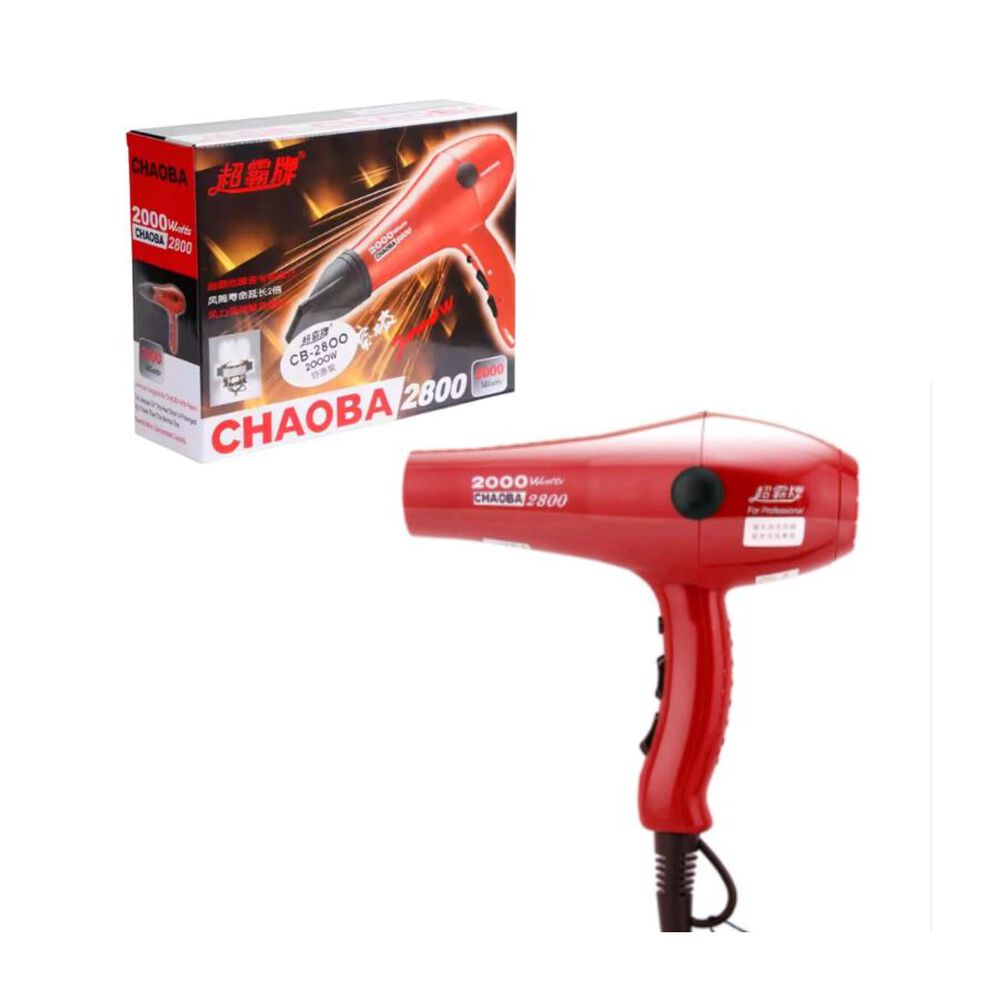 Secador Pelo Profesional 2000w Hair Cosmeticaval Chaoba image number 0.0