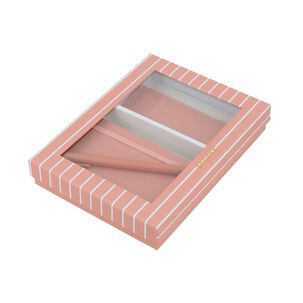 Set Libreta + Separador + Lápiz Secret Sintra Sc6 Coral