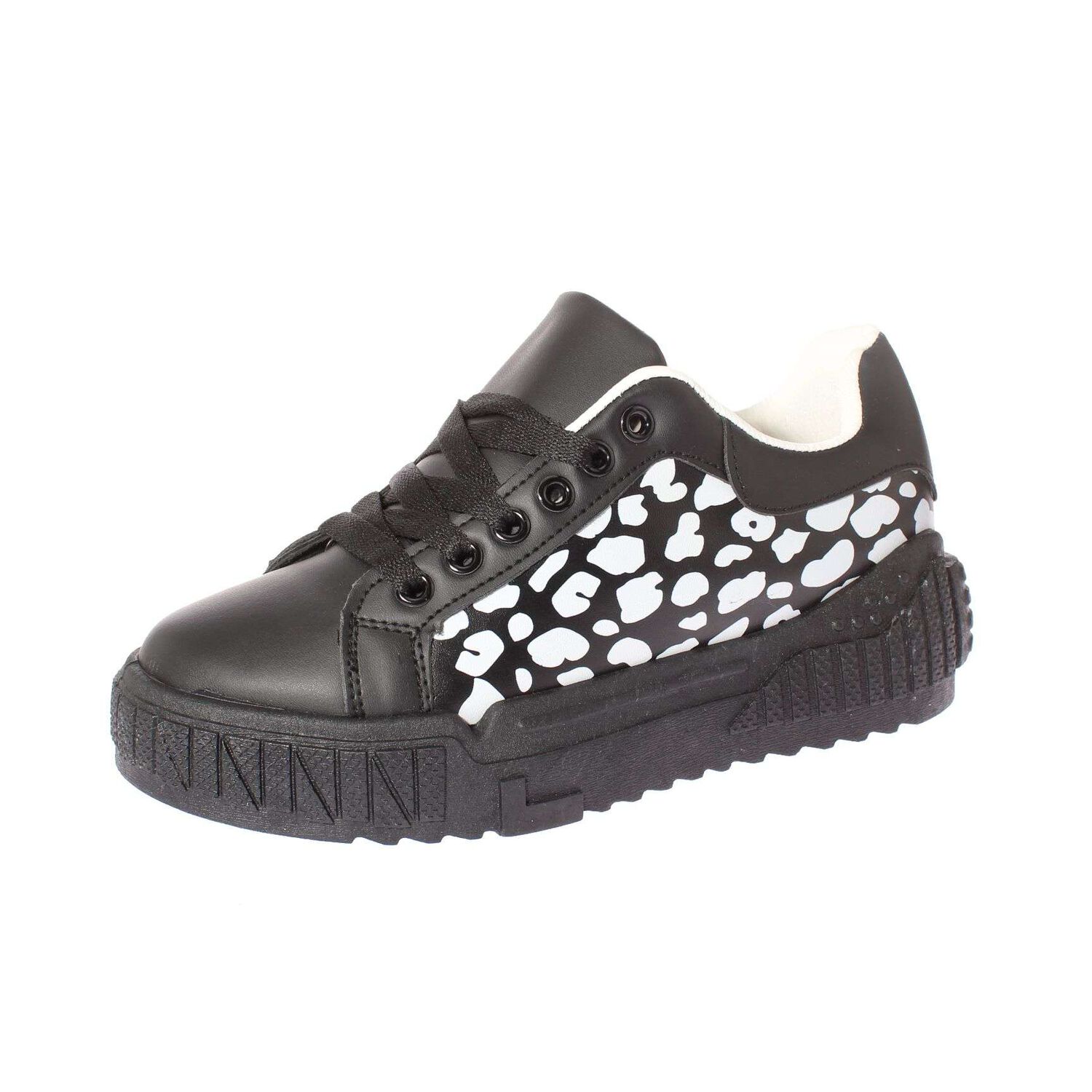 Zapatilla Leopard Negro V&iacute;a Franca Art. 52111b21279hblack image number 0.0