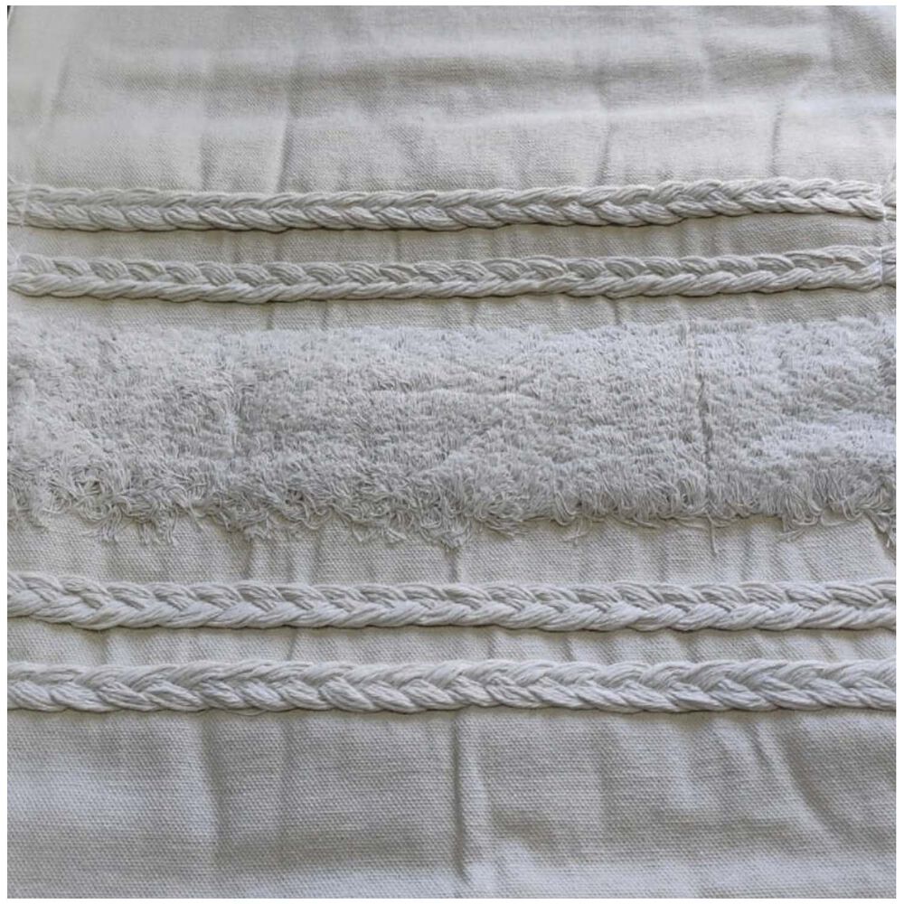 Camino De Mesa De Lino-algodon Boho 35*180cm Mod11 image number 2.0