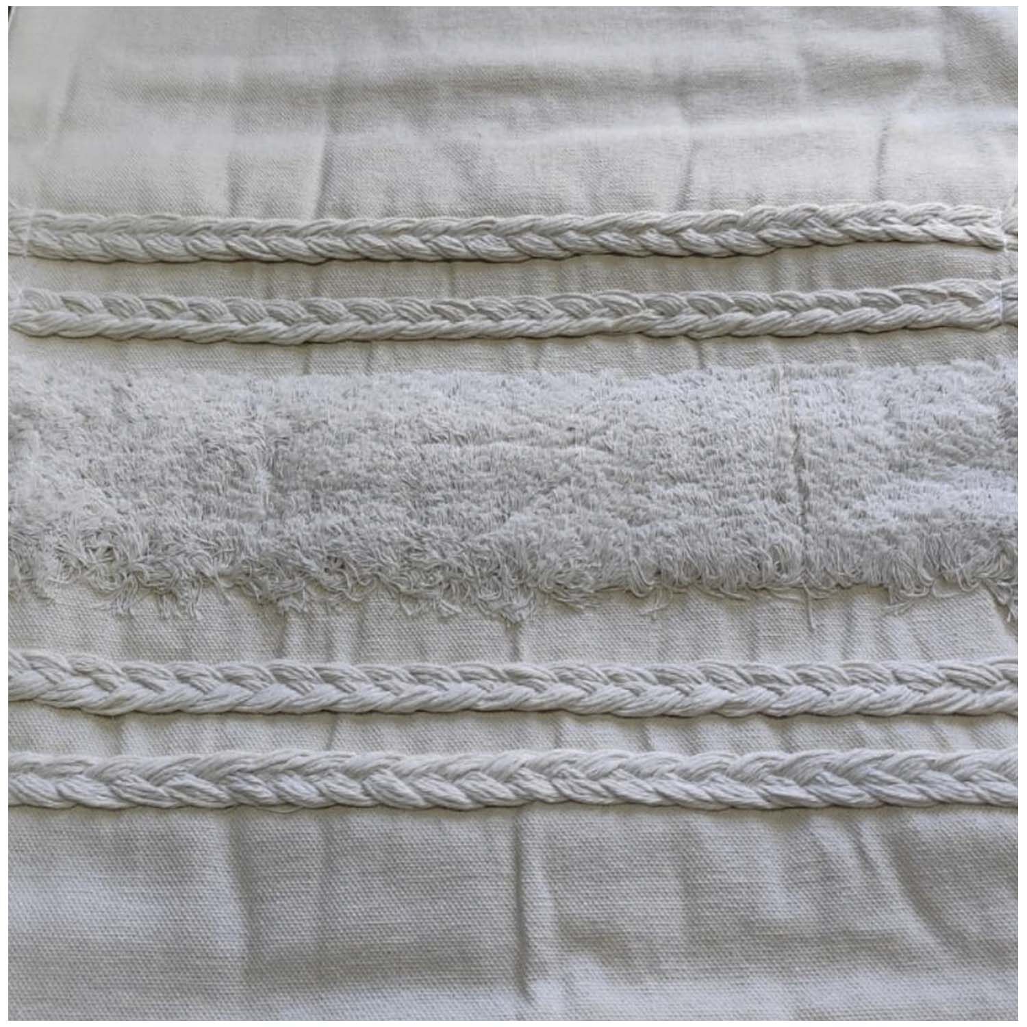 Camino De Mesa De Lino-algodon Boho 35*180cm Mod11 image number 2.0
