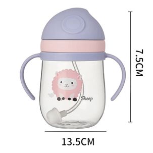 Vaso Antiderrame Con Asa Biber&oacute;n Entrenador Para Bebes 250ml