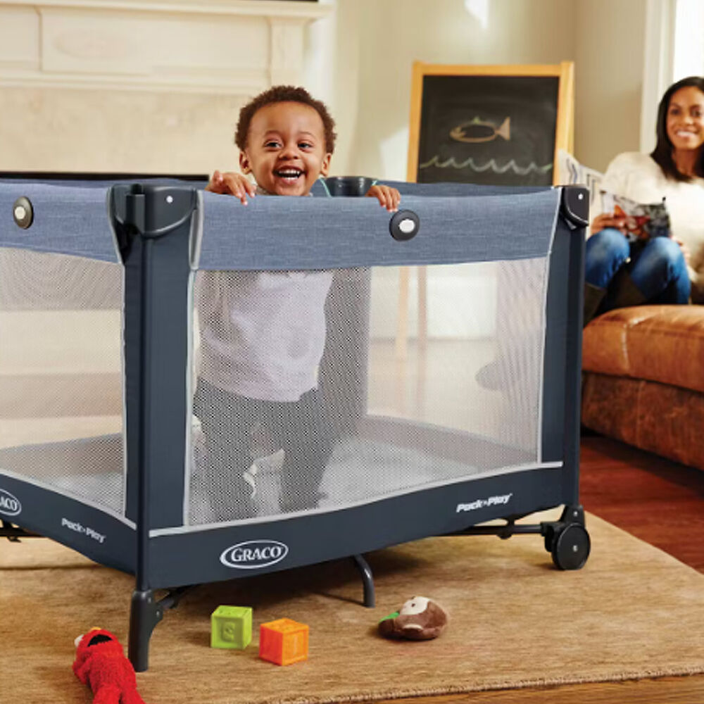 Corral Pack And Play Simple Solutions Playard Negro image number 5.0