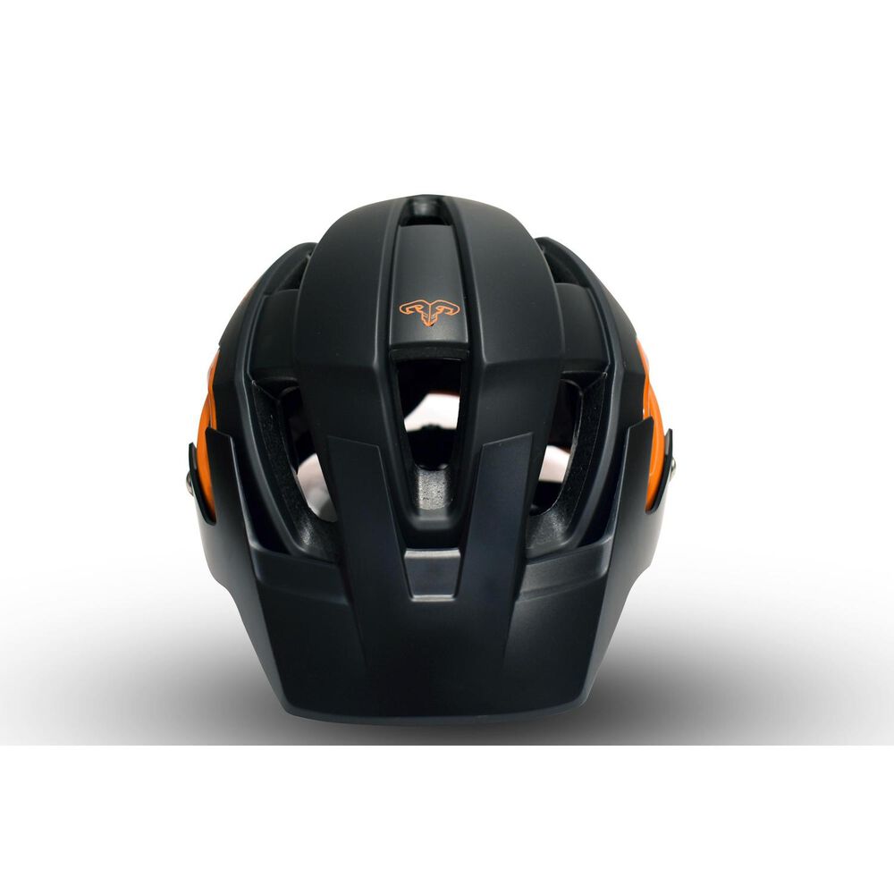 Casco Radical Mountain Super Vent Negro Naranjo L 58-62cm image number 0.0