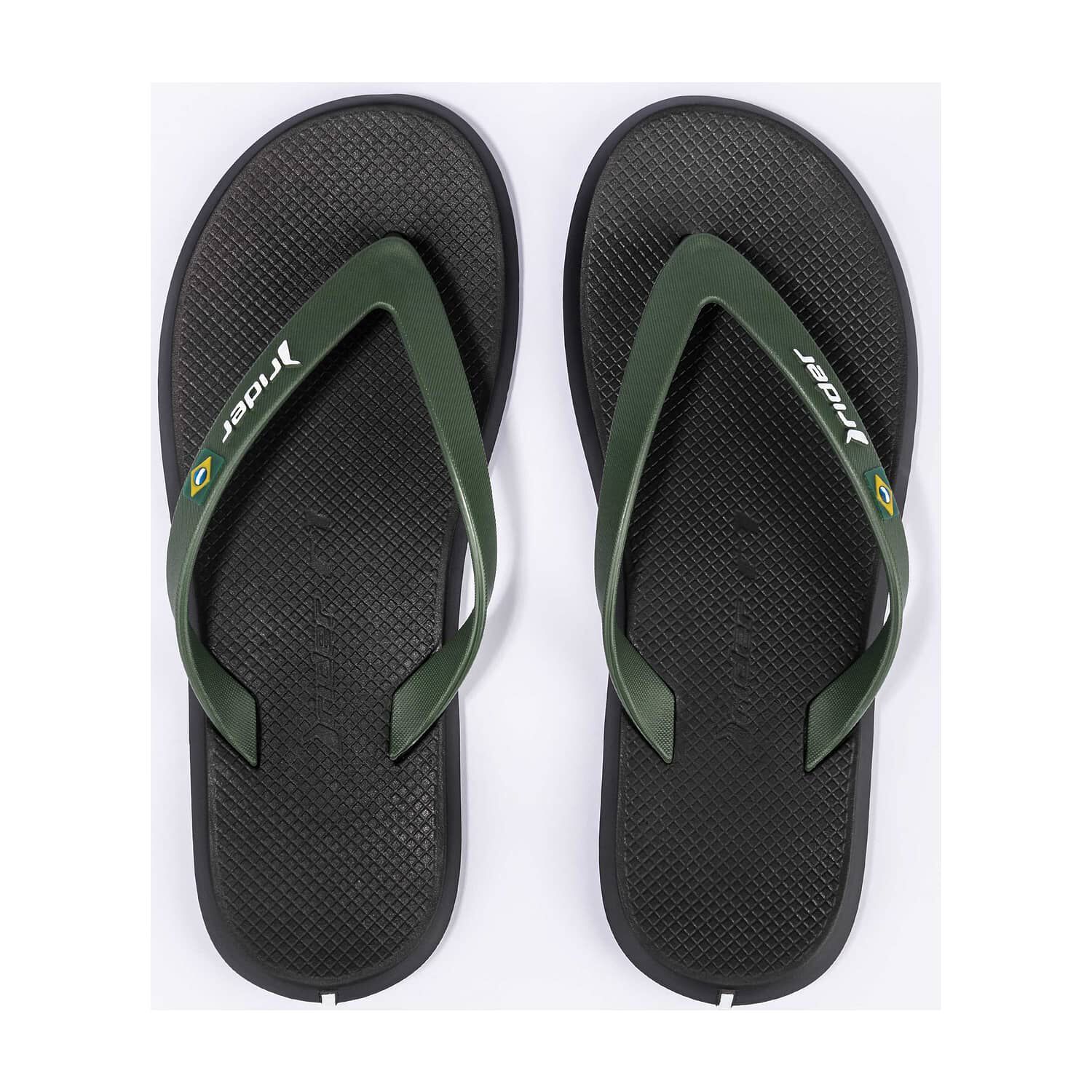 Sandalia Hombre Negro/verde 1r Rider image number 0.0