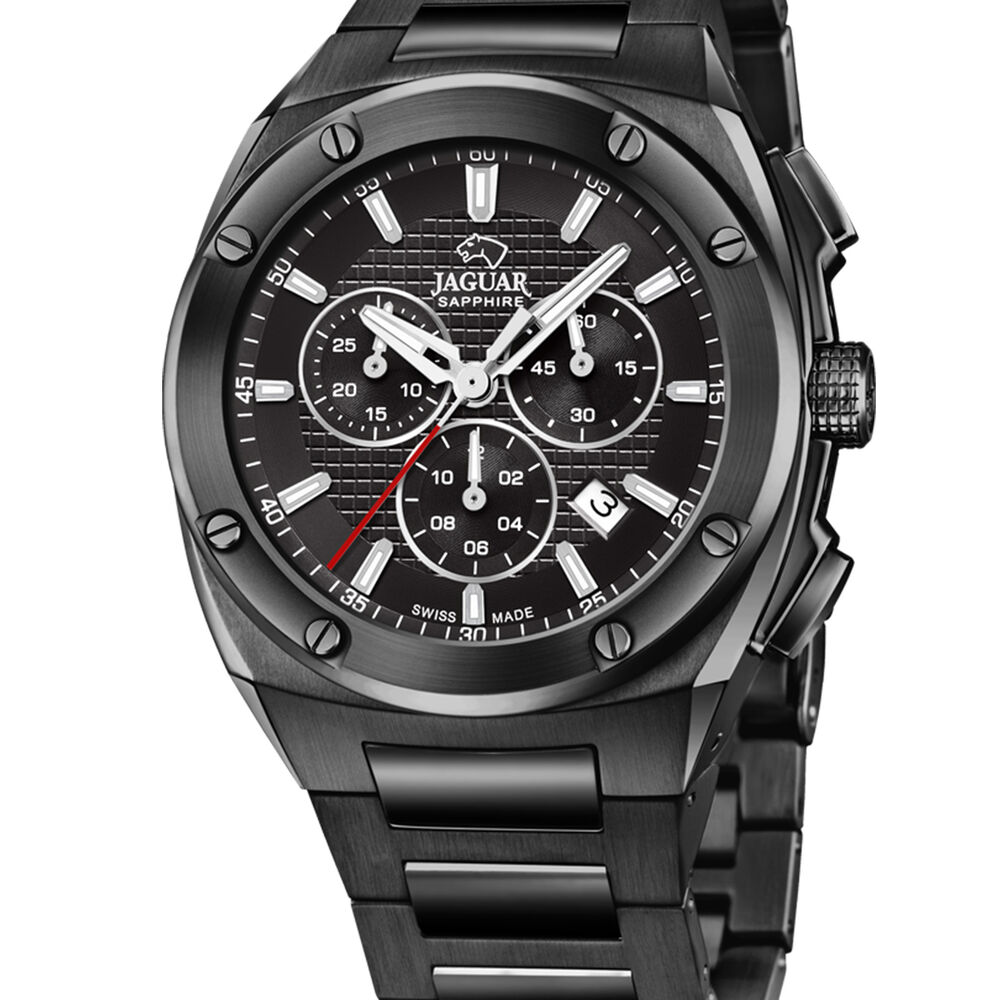 Reloj J992/1 Jaguar Negro Hombre Executive image number 0.0