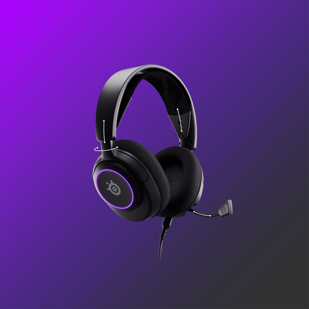 Aud&iacute;fonos Gamer Steelseries Arctis Nova 3 Rgb Anc Negro image number 4.0