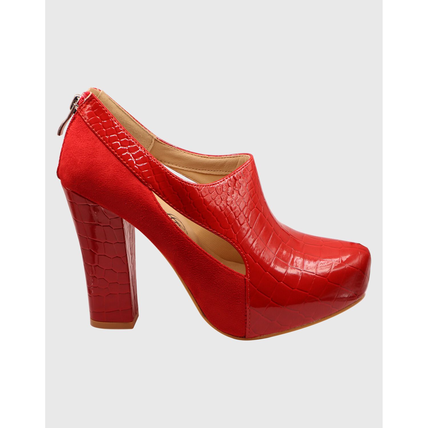Zapato Taco Who Rojo image number 4.0