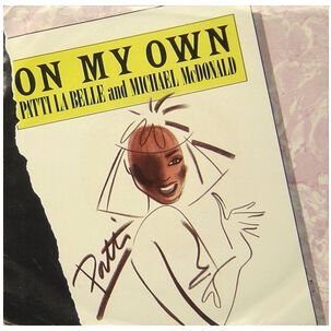 Patti La Belle And Michael Mcdonald - On My Own | 7" Single Usado