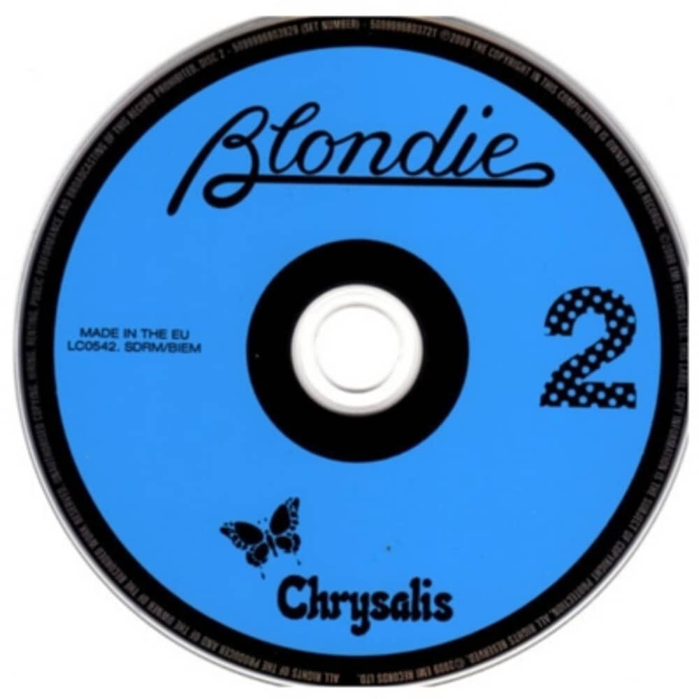 Blondie - Blondie - Singles 7782 (2cd) | Cd image number 3.0