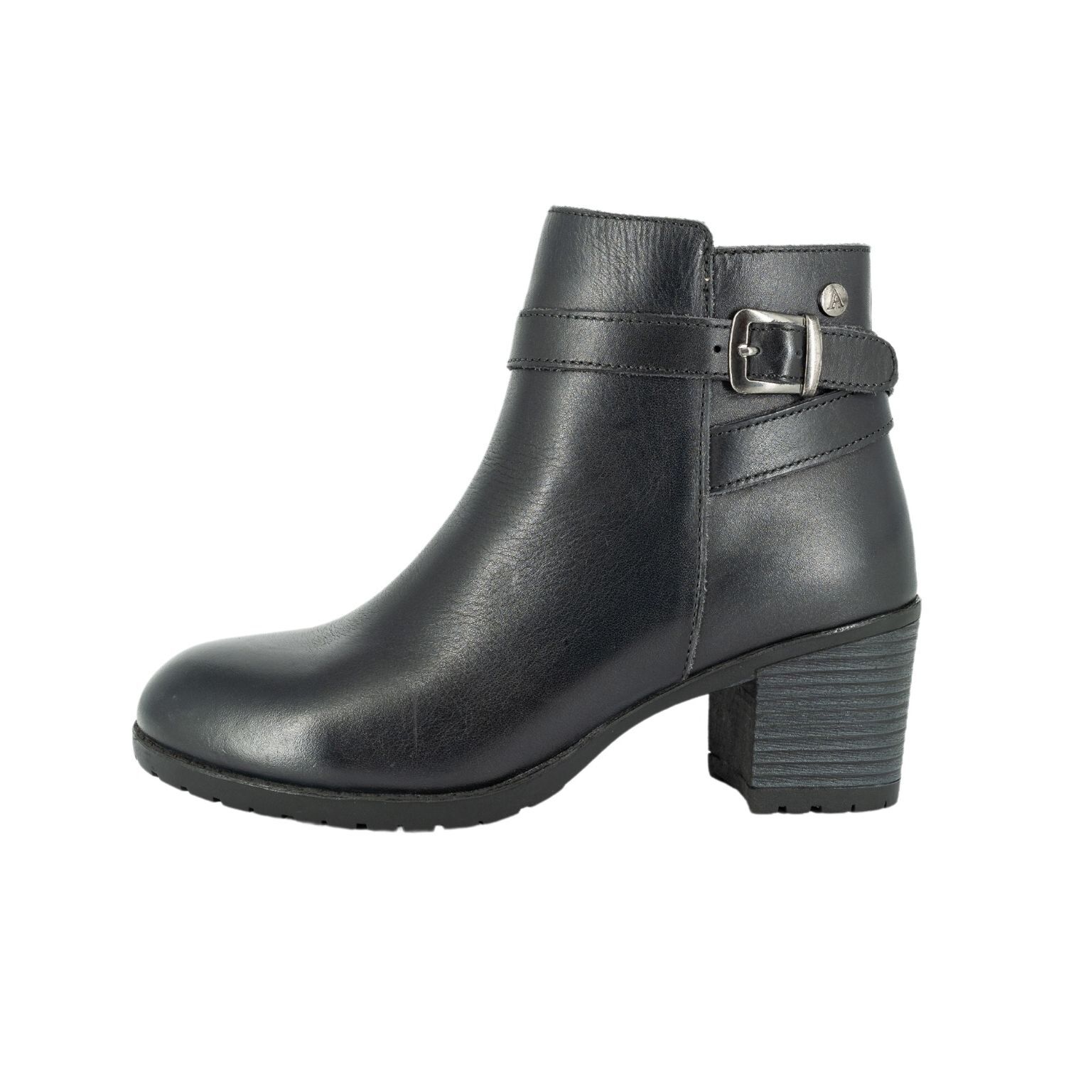 Botin De Cuero Francy Negro Alquimia image number 1.0