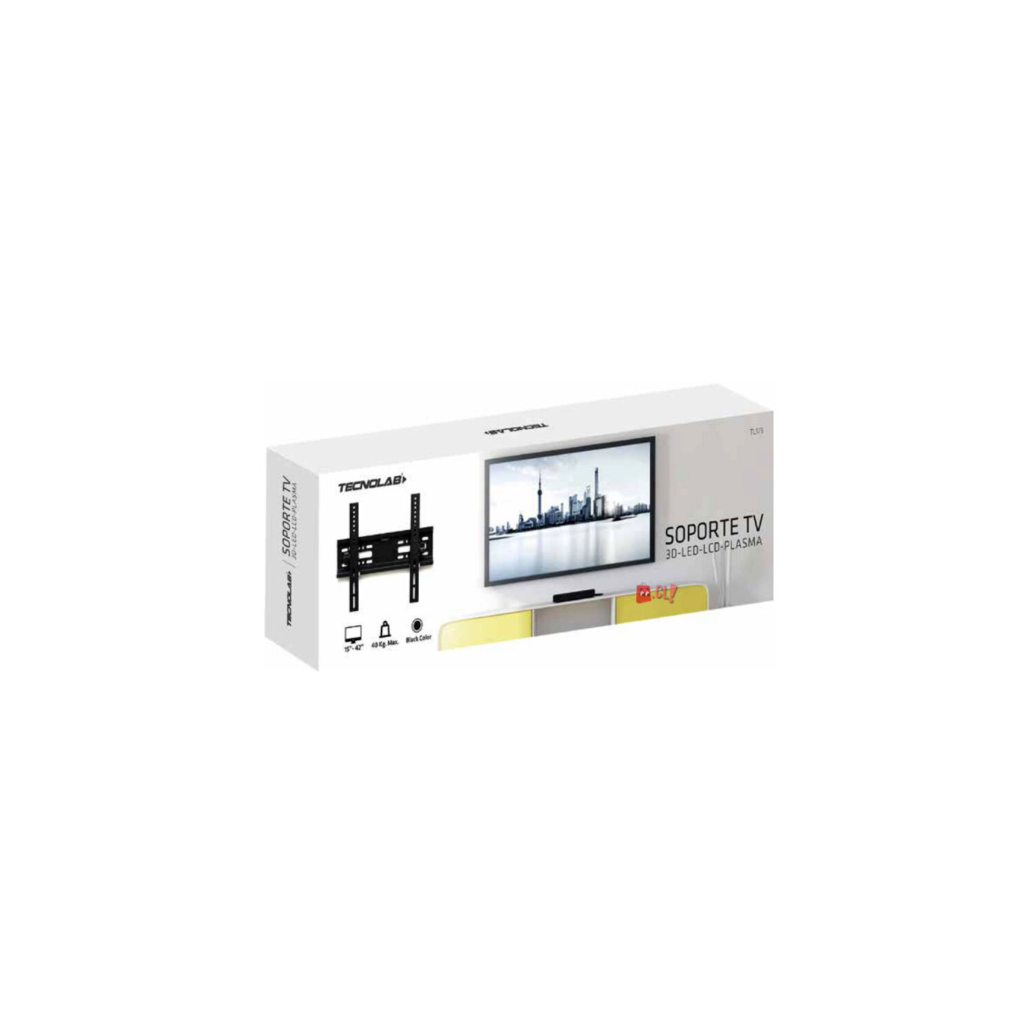 Soporte Tv De 15 A 42 Pulgadas Fijo - Ps image number 1.0