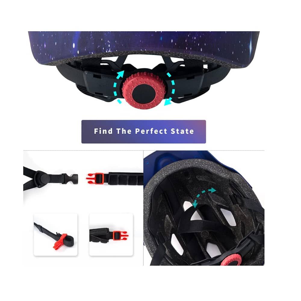 Casco Bicicleta Ni&ntilde;os Sifvo Azul image number 4.0