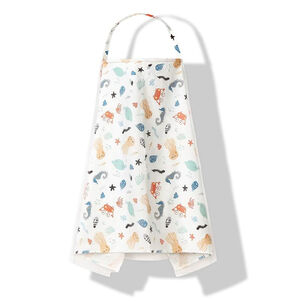 Manta Lactancia Bebe Pa&ntilde;uelo Toalla Con Mosquitera Multiusos