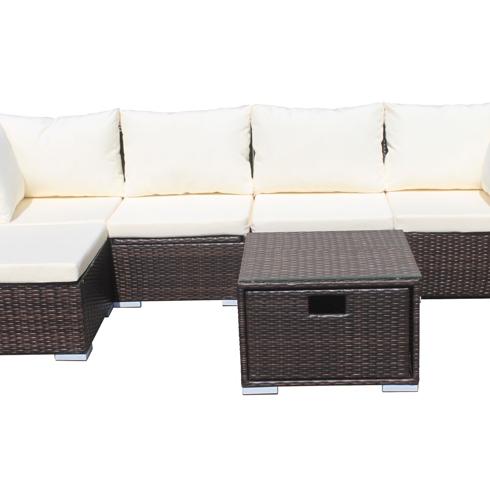 Juego Living Terraza Fresno Chocolate 5 Personas image number 7.0
