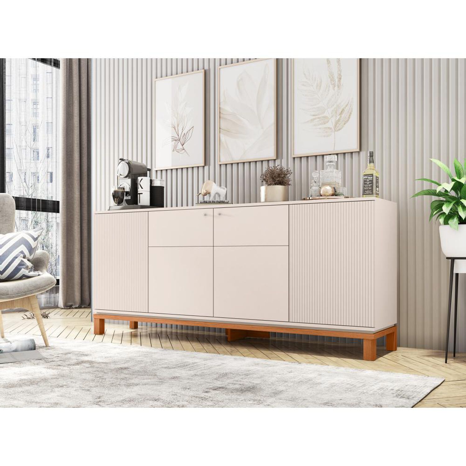 Buffet Decocasa Mondrian 1.8 / 4 Puertas image number 0.0