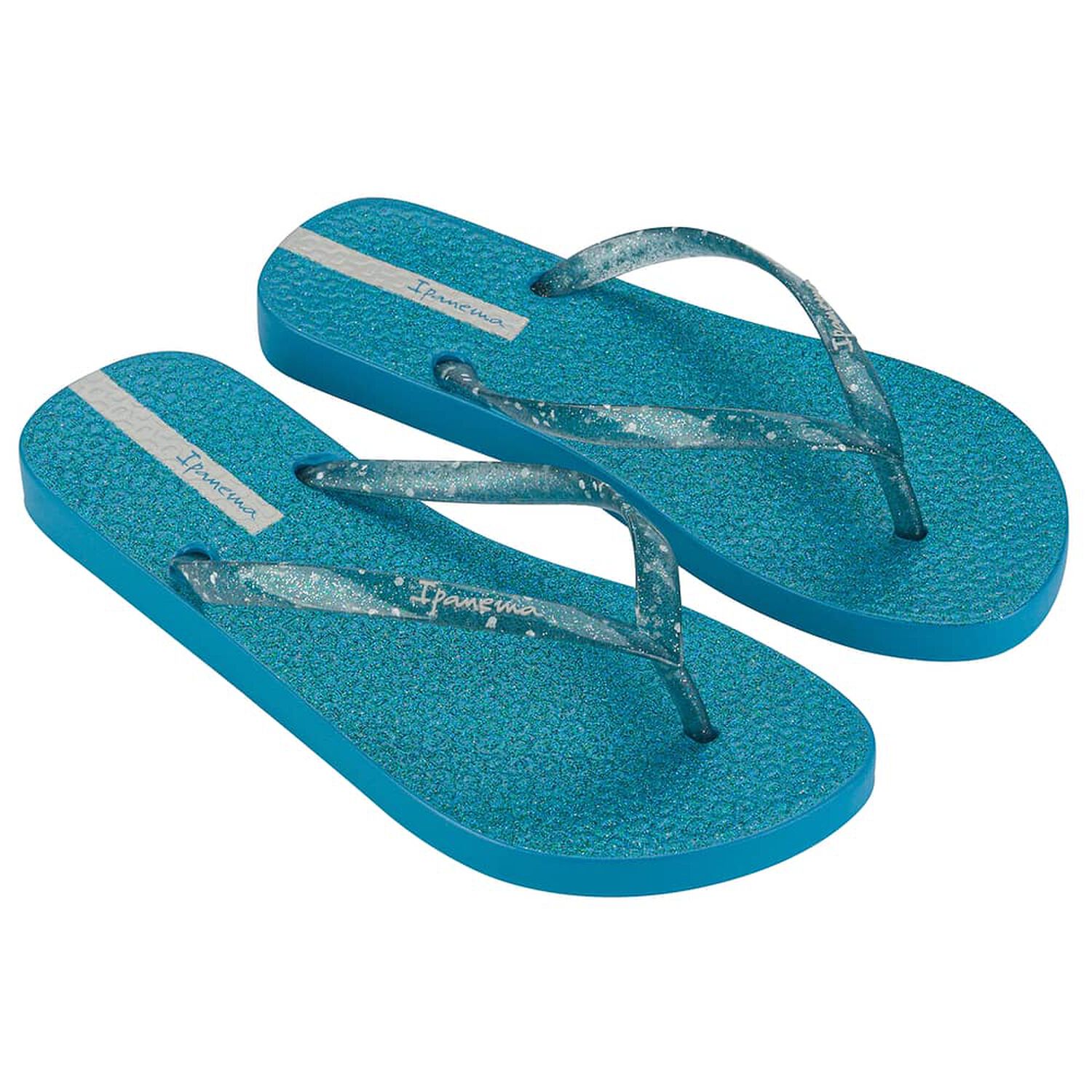 Sandalia Mujer Azul Glitter Ipanema image number 1.0