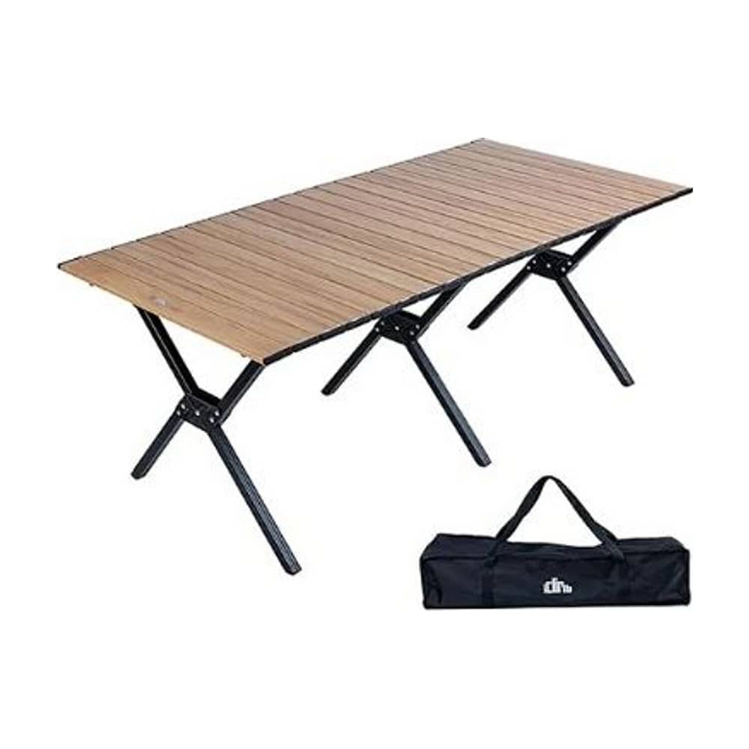 Mesa Plegable De Picnic Grande Beige image number 0.0