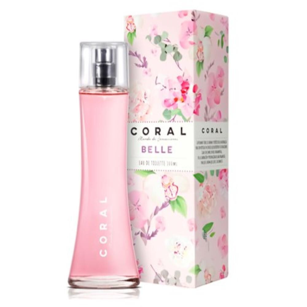Perfume Mujer Belle Coral / 100 Ml / Eau De Toilette + Crema Para Manos image number 1.0