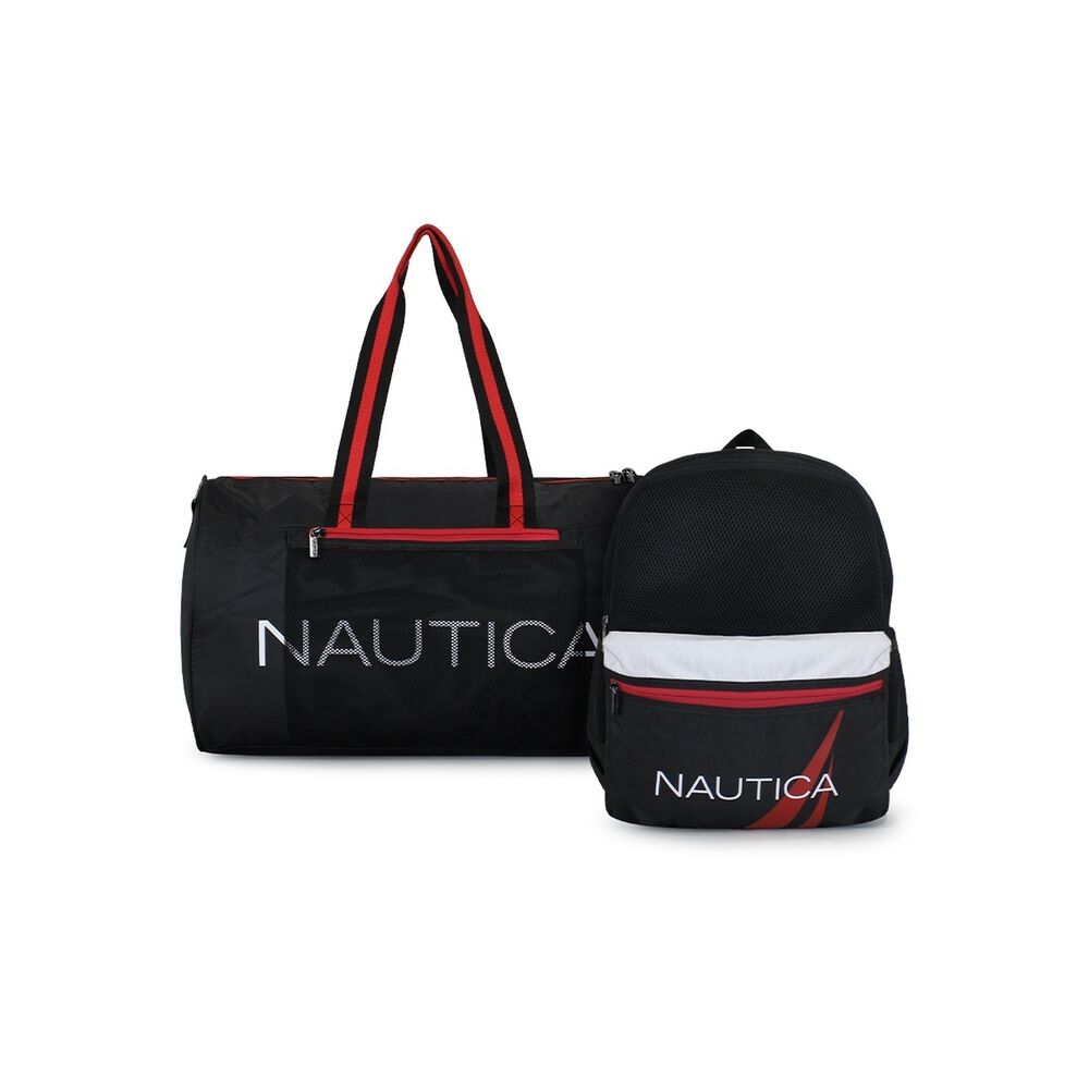 Bolso Aries + Mochila Stark Negra Nautica image number 0.0