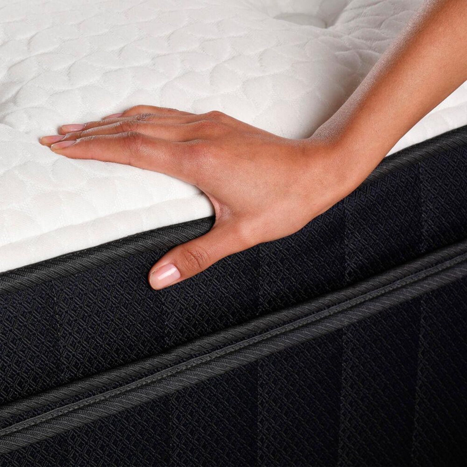 Cama Europea Cic Grand Premium / 2 Plazas / Base Dividida + Respaldo image number 7.0
