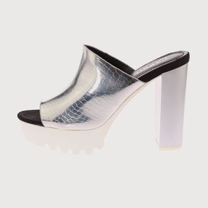 Sandalia Plata Carbin Art. 5yj037silver