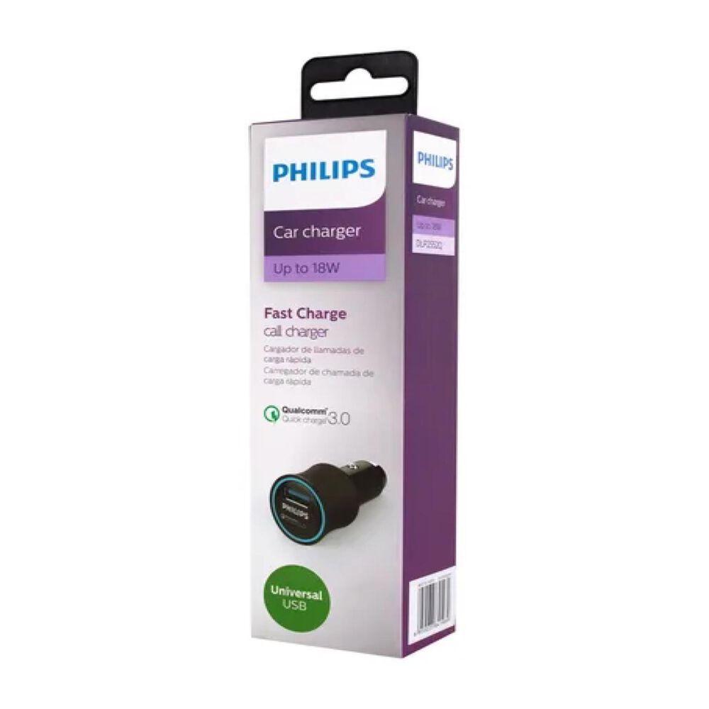 Cargador Auto Doble Usb Carga Rapida Usb Lightning image number 1.0