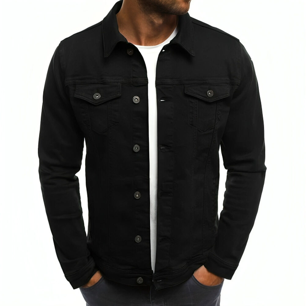Chaqueta Denim Clasica Hombre image number 0.0