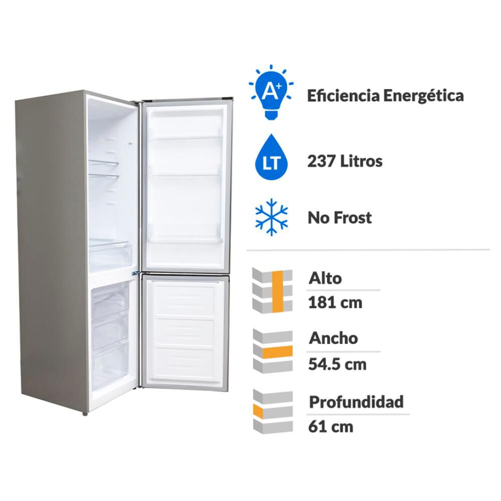 Refrigerador Bottom Freezer Fdv  Combinado Essence / No Frost / 237 Litros / A+ image number 1.0